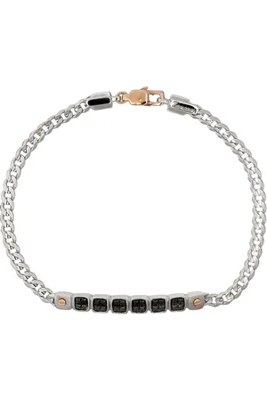 Zancan Bracelet à empiècements contrastants