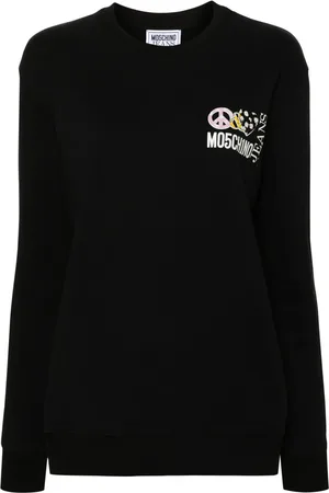 Moschino Sweat en coton à logo imprimé