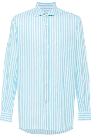 Boglioli Chemise rayée à manches longues