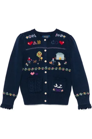 Ralph Lauren Cardigan à motif brodé