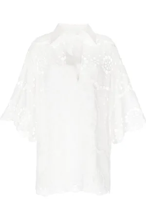 ZIMMERMANN Blouse à fleurs brodées