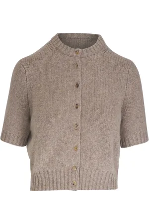 Khaite Cardigan à manches courtes