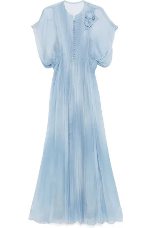 ERMANNO SCERVINO Robe longue à fleurs appliquées