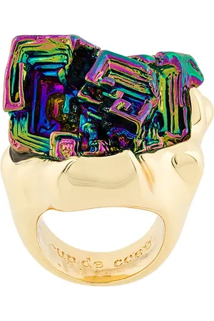 Coup De Coeur Vortex Rainbow Stone ring