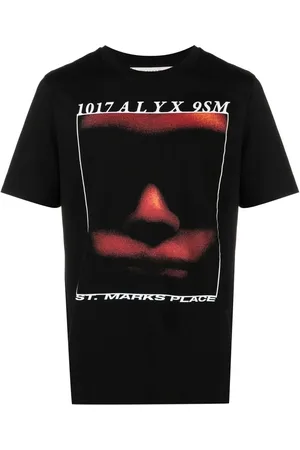 1017 ALYX 9SM T-shirt Icon Face à imprimé graphique