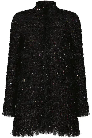 Giambattista Valli Robe courte en tweed à sequins