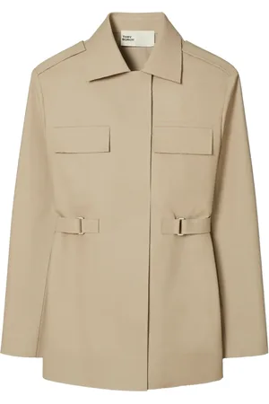 Tory Burch Veste boutonnée à col contrastant
