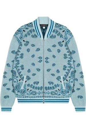 Alanui Veste bomber à motif cachemire en jacquard