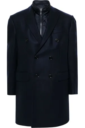 FAY Manteau à design superposé