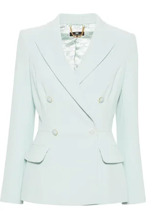 Elisabetta Franchi Blazer à boutonnière croisée