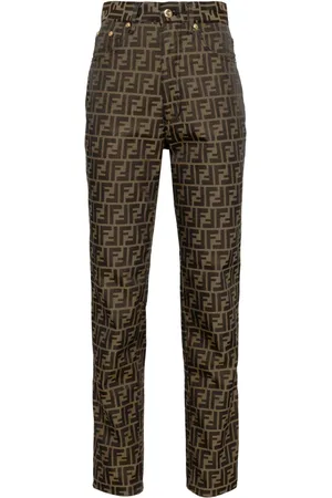 Fendi Jean à motif monogrammé