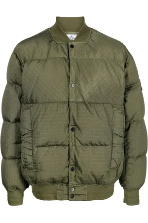 Stone Island Veste à motif Compass