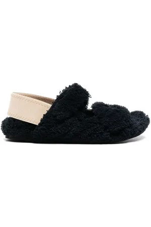 Nº21 Sandales Fussbett à logo brodé