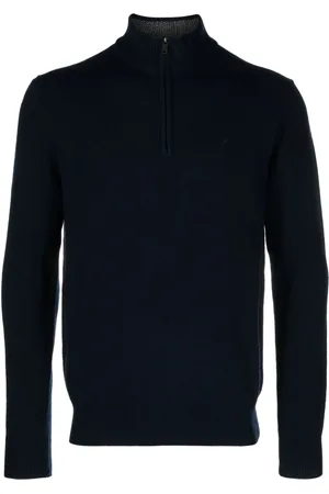 Hackett Cardigan en laine à logo brodé