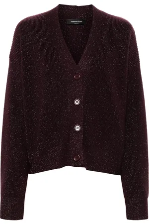 Fabiana Filippi Cardigan à détails métallisés