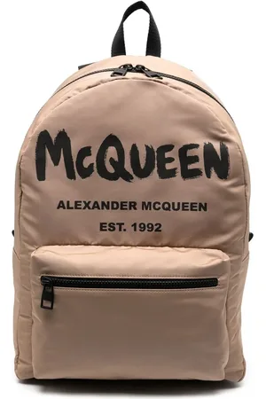 Alexander McQueen Sac à dos à logo imprimé