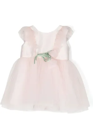 MONNALISA Robe sans manches à fleurs appliquées