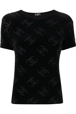CHANEL T-shirt à motif CC (1996)