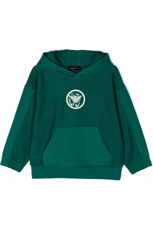 Emporio Armani Hoodie à patch logo