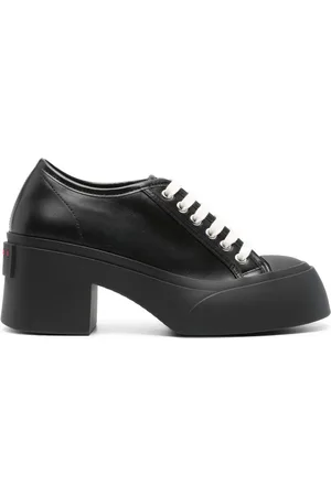 Marni Baskets en cuir à plateforme 70 mm