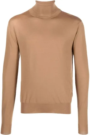 LARDINI Pull en laine à col roulé