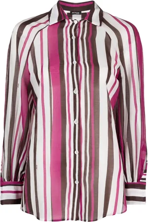 Kiton Chemise à rayures verticales