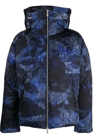 OFF-WHITE Doudoune à logo en jacquard