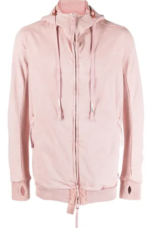 11 BY BORIS BIDJAN SABERI Veste zippée en coton à capuche
