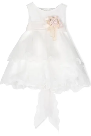Mimilù Robe à détail de fleurs
