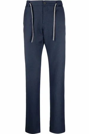 CANALI Pantalon chino à lien de resserrage
