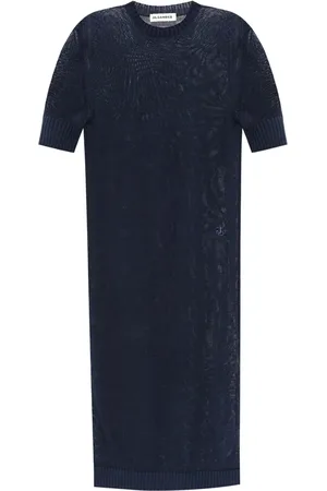 Jil Sander Robe en maille à coupe mi-longue