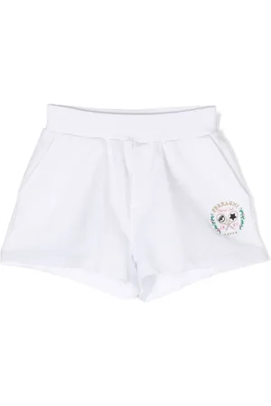 Chiara Ferragni Short à logo brodé