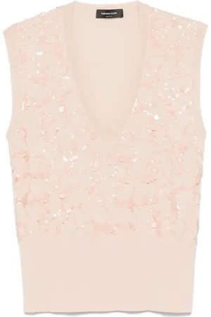 Fabiana Filippi Débardeur à sequins
