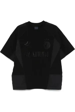 JUUN.J T-shirt à logo strassé