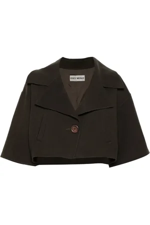 Issey Miyake Veste à coupe crop (années 1990)