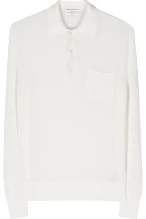 BALLANTYNE Polo en maille ajourée