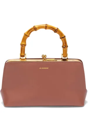 Jil Sander Mini sac cabas Goji à anse en bambou
