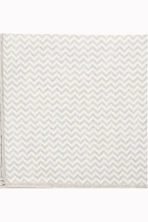 ELEVENTY écharpe à motif zigzag