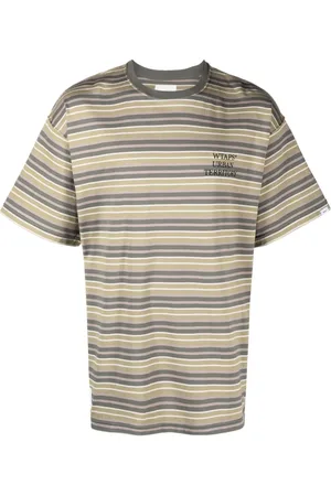 Wtaps T-shirt en coton à rayures