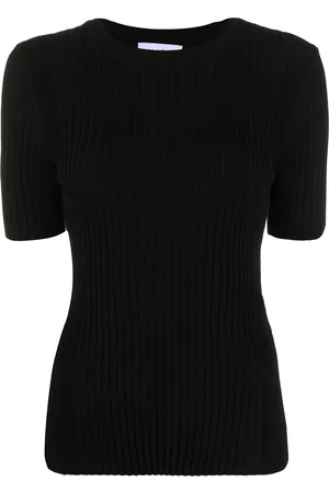 Paco rabanne T-shirt ajusté à design nervuré