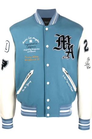 AMIRI Veste teddy à détails de patchs