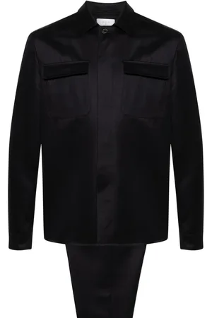 ELEVENTY Costume en laine à simple boutonnage