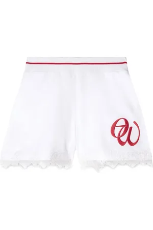 OFF-WHITE Short à détails en dentelle