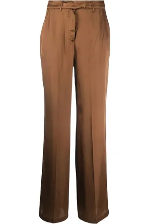 SEMICOUTURE Pantalon droit à taille haute