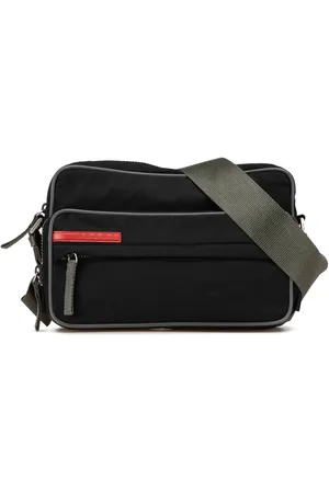 Prada Sac à bandoulière Sports Line en tissu à poche avant (2010-2024)