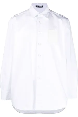 RAF SIMONS Chemise à patch logo