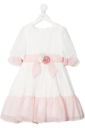 PATACHOU Robe évasée à fleurs appliquées