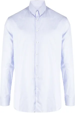 Giorgio Armani Chemise en popeline à rayures