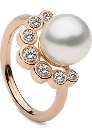 Autore Bague sertie de perles