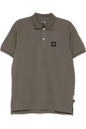 Izzue Polo à patch logo